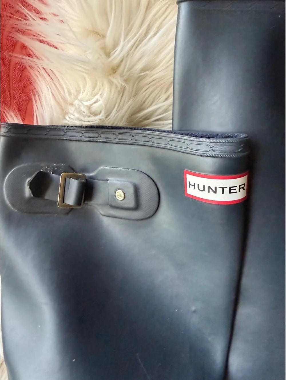Hunter Classic Black Tall Rain Boots